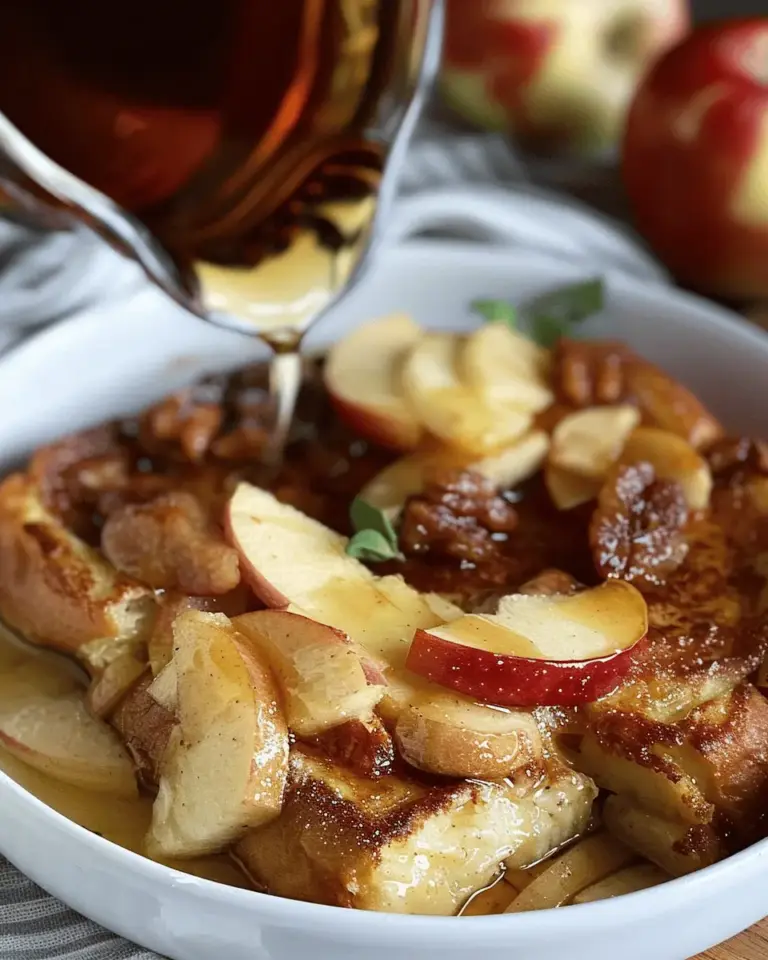 Baked Apple French Toast Casserole