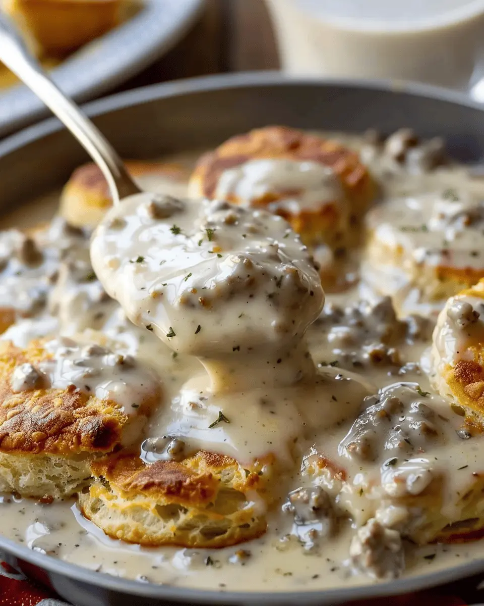 Biscuits and Gravy: Easy Turkey Bacon Twist for Comfort Food Lovers