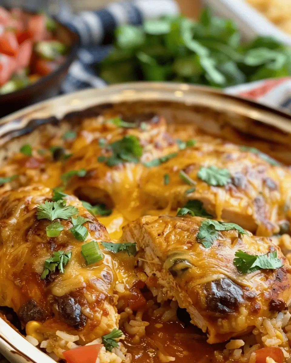 Southwest Queso Chicken and Rice: Easy Meal for Comforting Nights