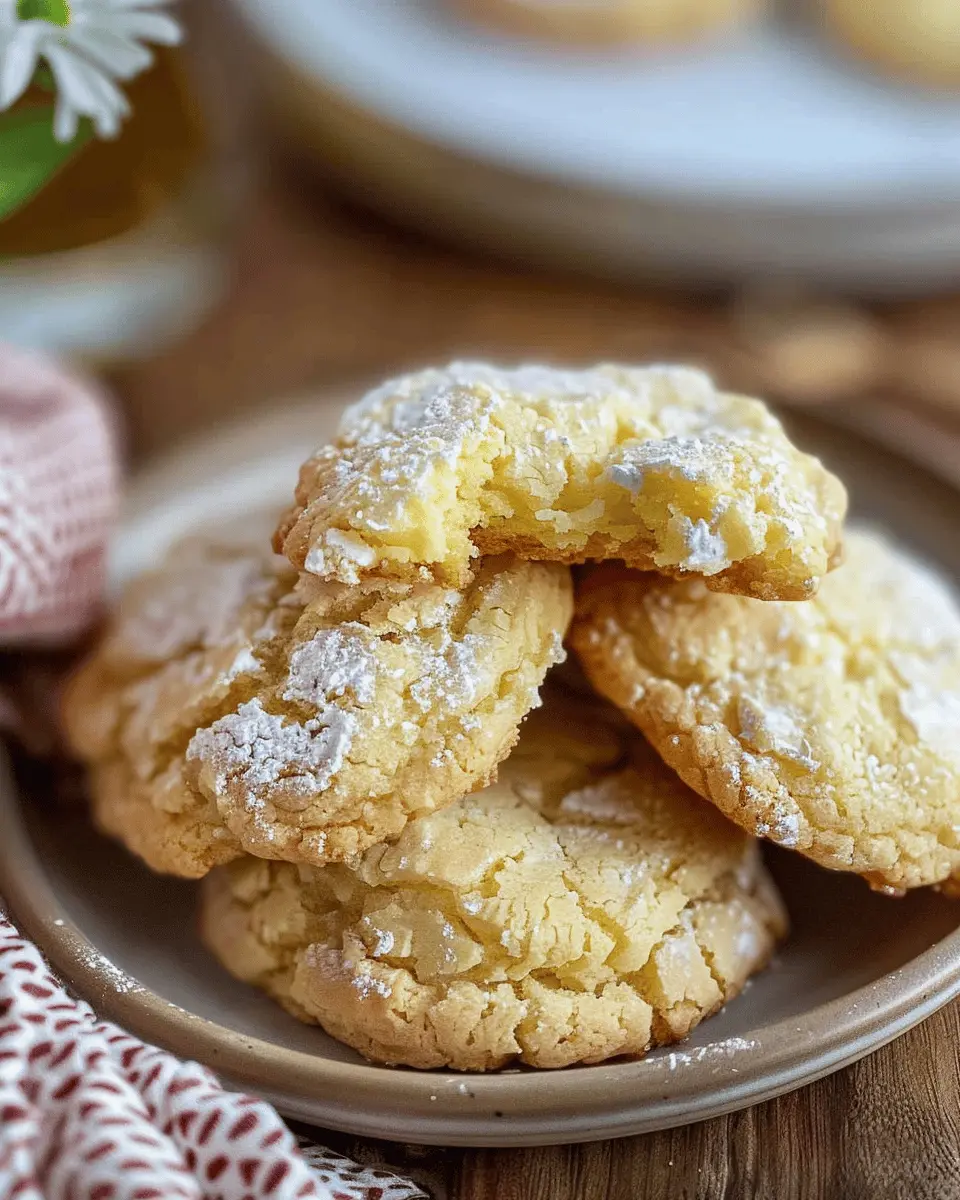 Gooey Butter Cookies: Easy, Irresistibly Delicious Treats