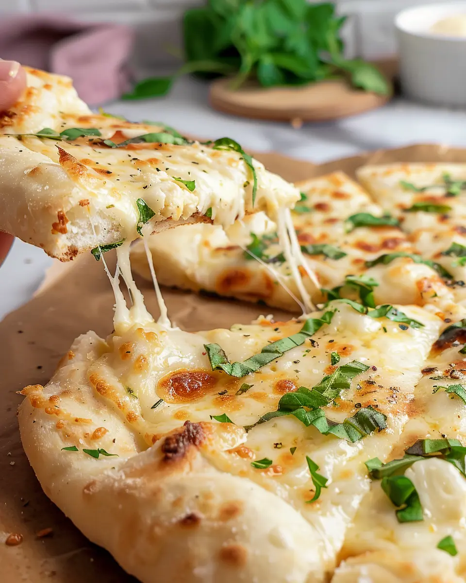 Air Fryer White Pizza: Easy Recipe with Turkey Bacon and Chicken Ham