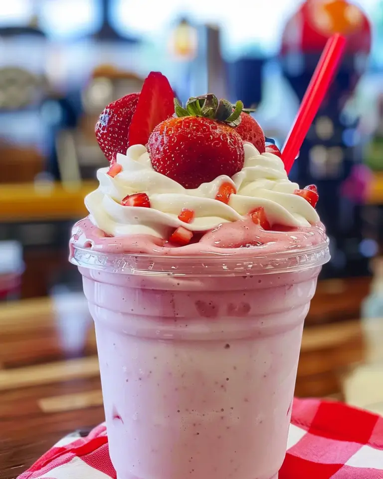 Strawberry Frosty