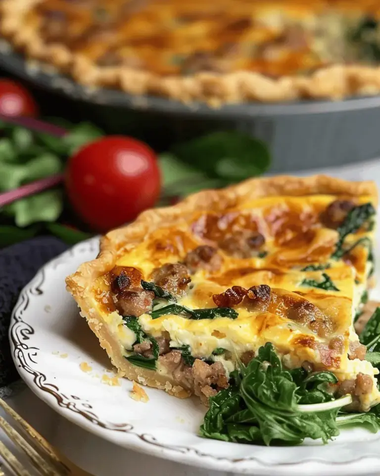 Sausage Quiche