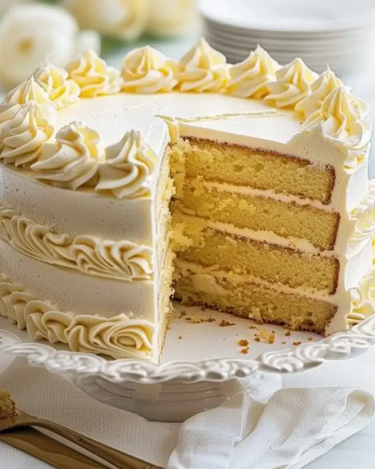 The Very Best Vanilla Cake