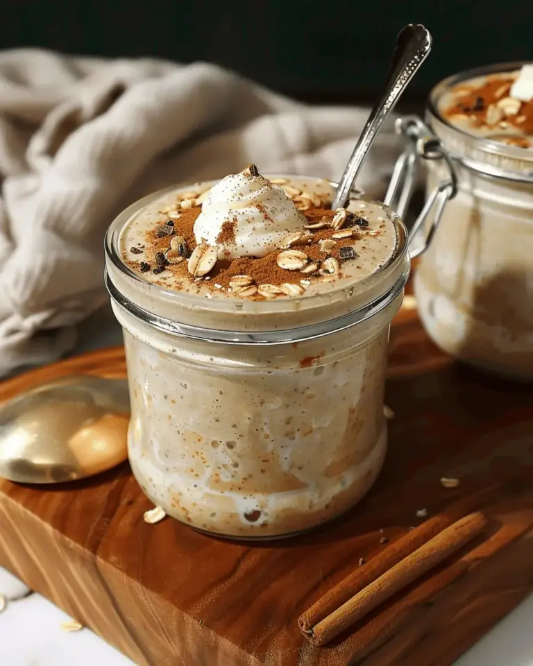Pumpkin Spice Latte Overnight Oats