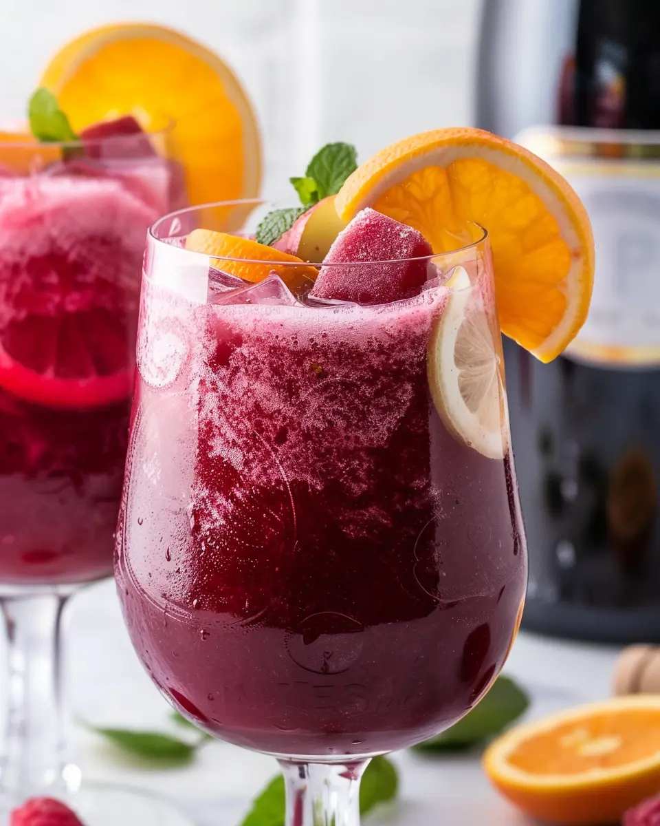 Ninja Slushi Sangria Wine Slushie – A Refreshingly Easy Treat