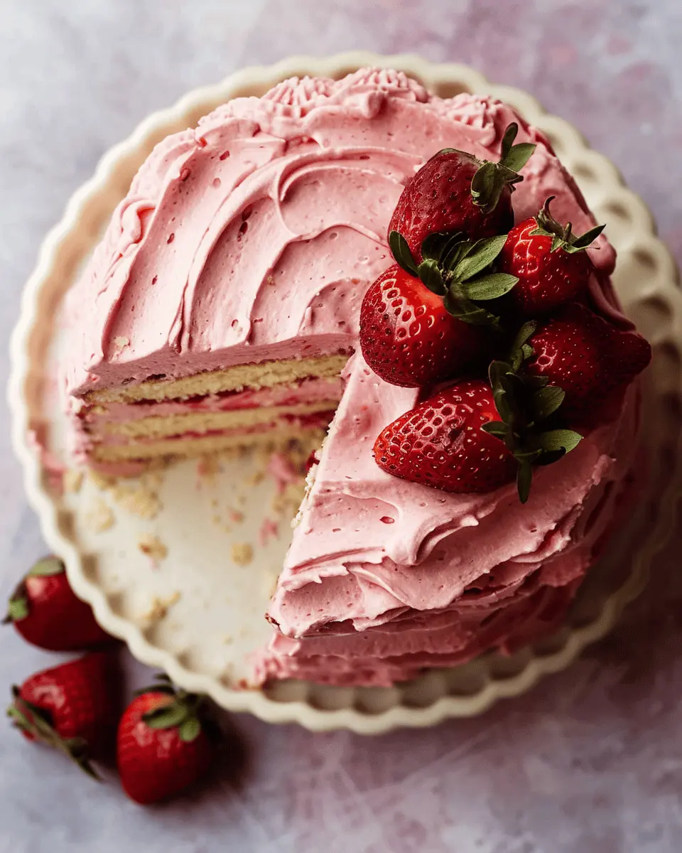Homemade Strawberry Cake: Easy & Indulgent Delight for All