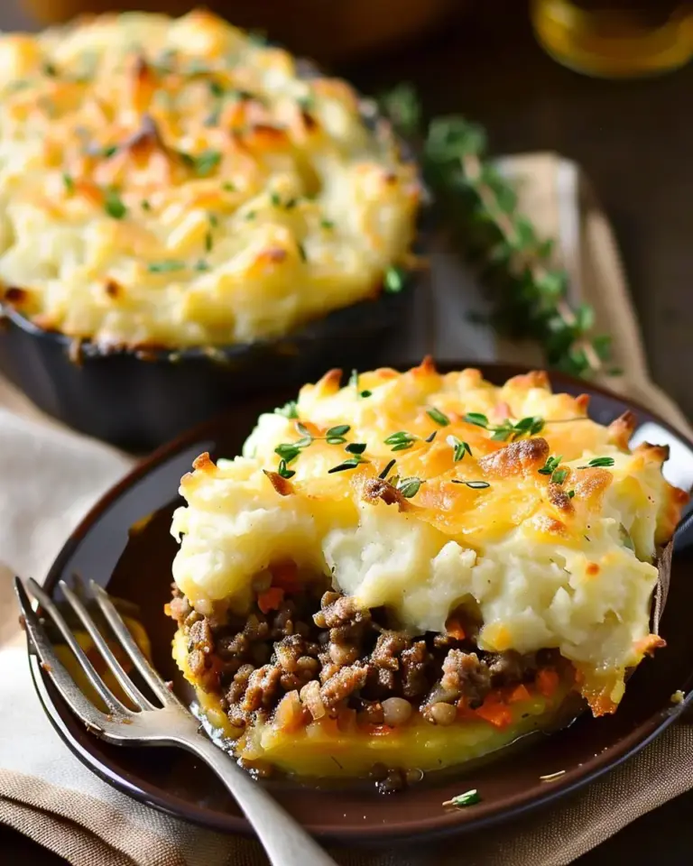 Shepherd’s Pie Baked Potatoes