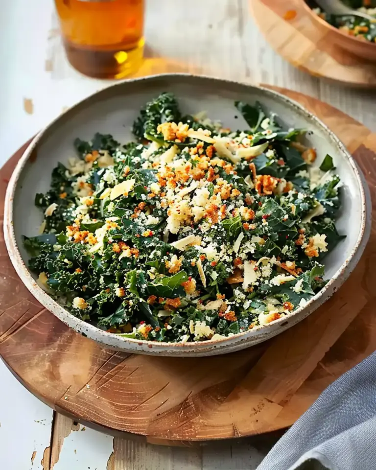 Chopped Kale Salad with Toasted Breadcrumbs