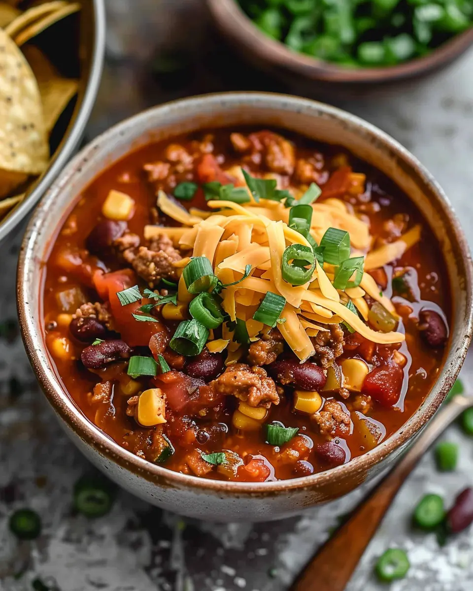 The Best Taco Soup Recipe with Turkey Bacon and Chicken Ham