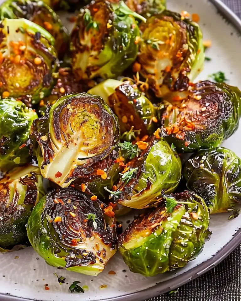 Crispy Smashed Brussels Sprouts