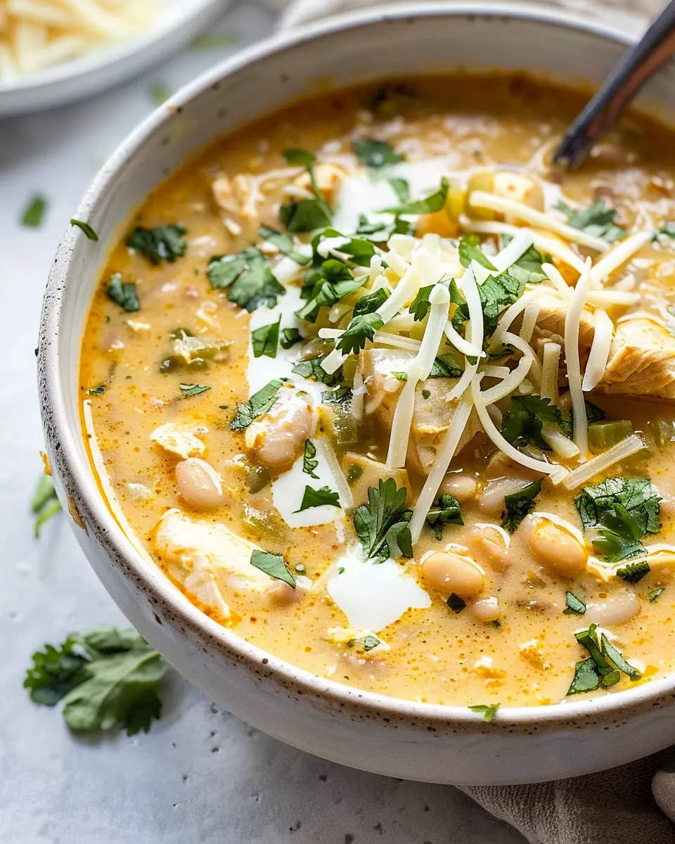White Chicken Chili Recipe: Cozy Comfort with Turkey Bacon