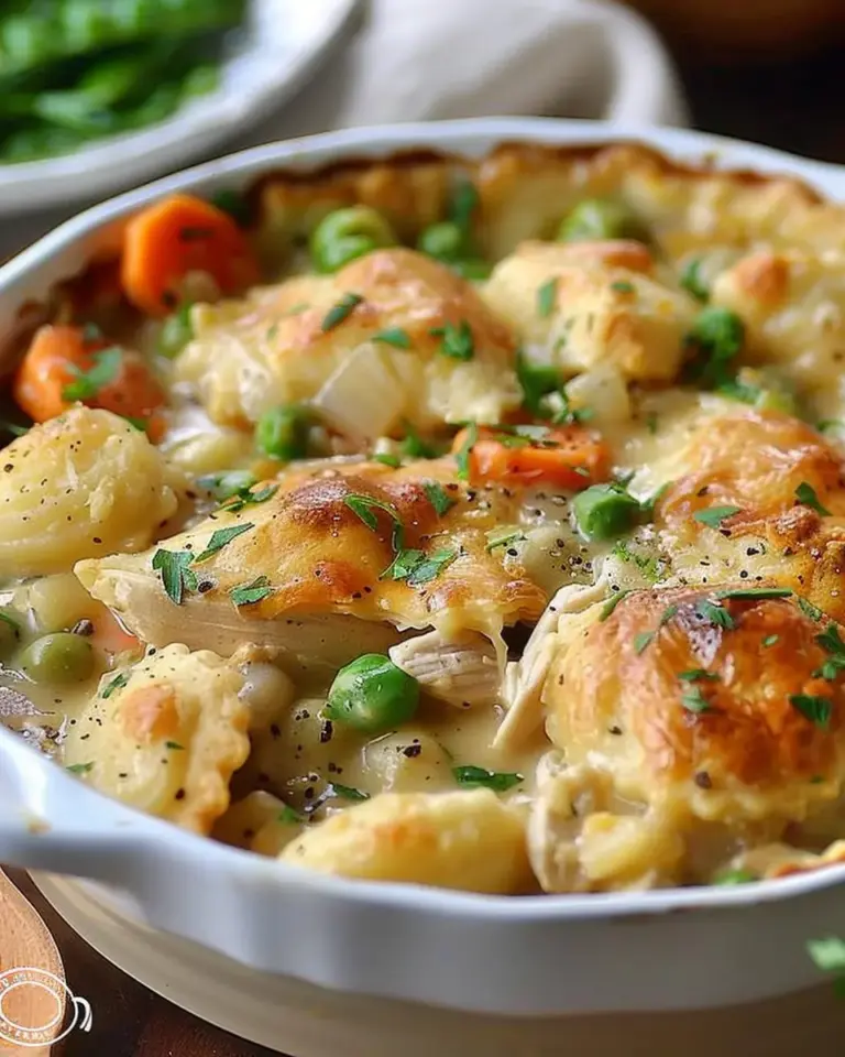 One Pot Gnocchi Chicken Pot Pie