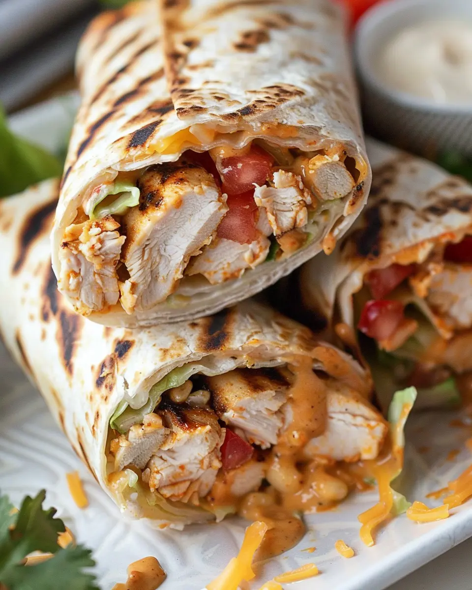 Chipotle Ranch Grilled Chicken Burrito Recipe: Easy &amp; Flavorful