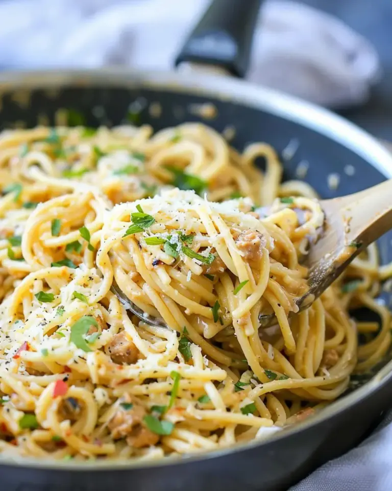 One Pot Creamy Garlic Pasta