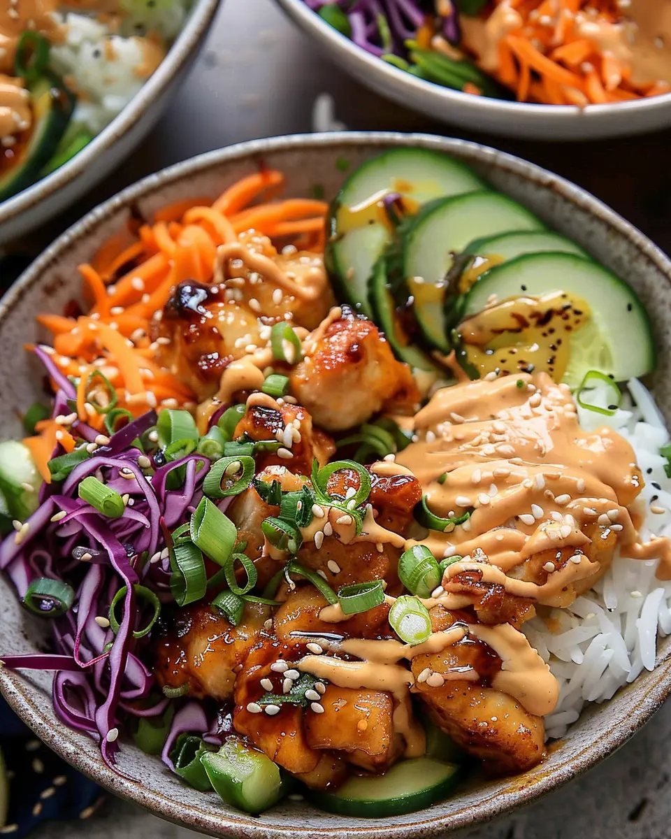 Bang Bang Chicken Bowl: Easy Recipe for Flavorful Comfort Food