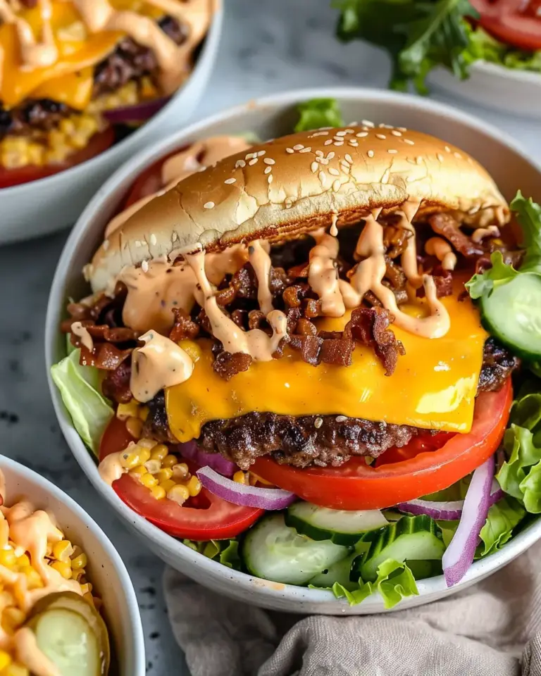 Cheeseburger in a Bowl