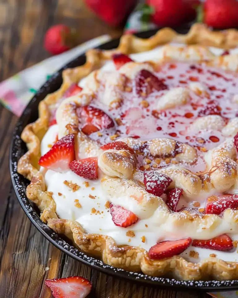 Strawberry Pop-Tart Pie