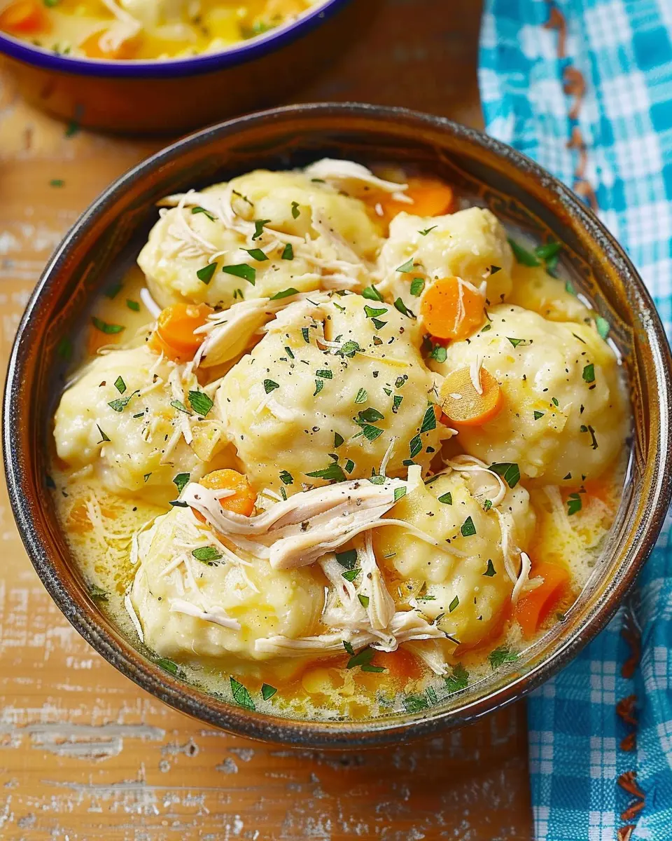Chicken and Dumplings: Easy Comfort Food for Cozy Nights