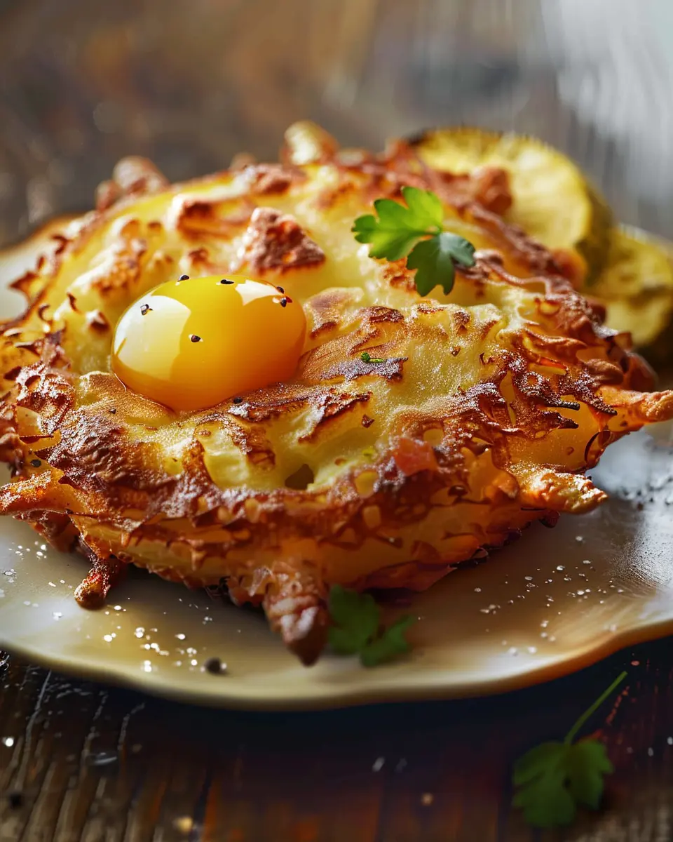 kartoffelpuffer: Easy Crispy Treats with Turkey Bacon &amp; Chicken Ham