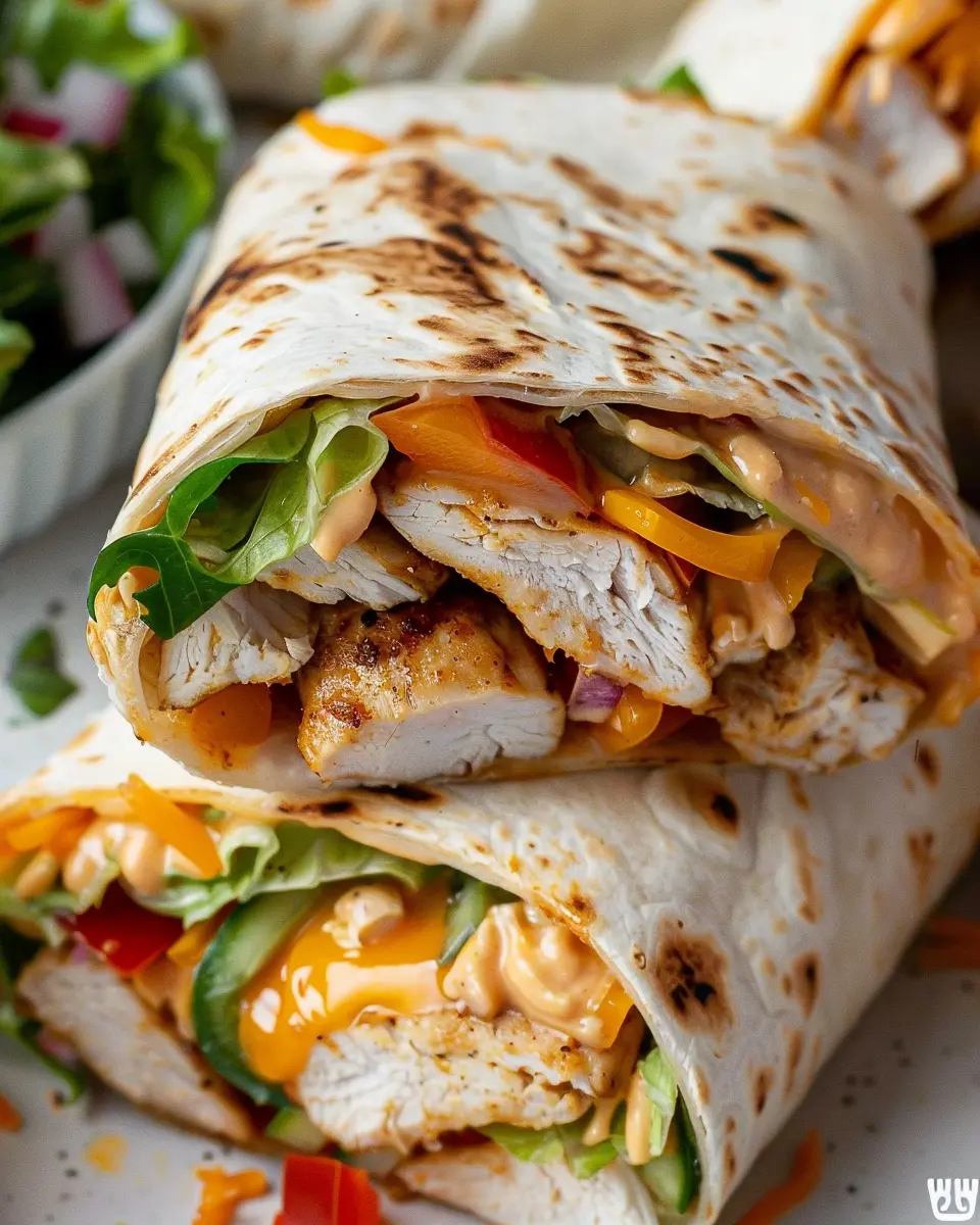 Chipotle Ranch Grilled Chicken Burrito Recipe: A Zesty Delight