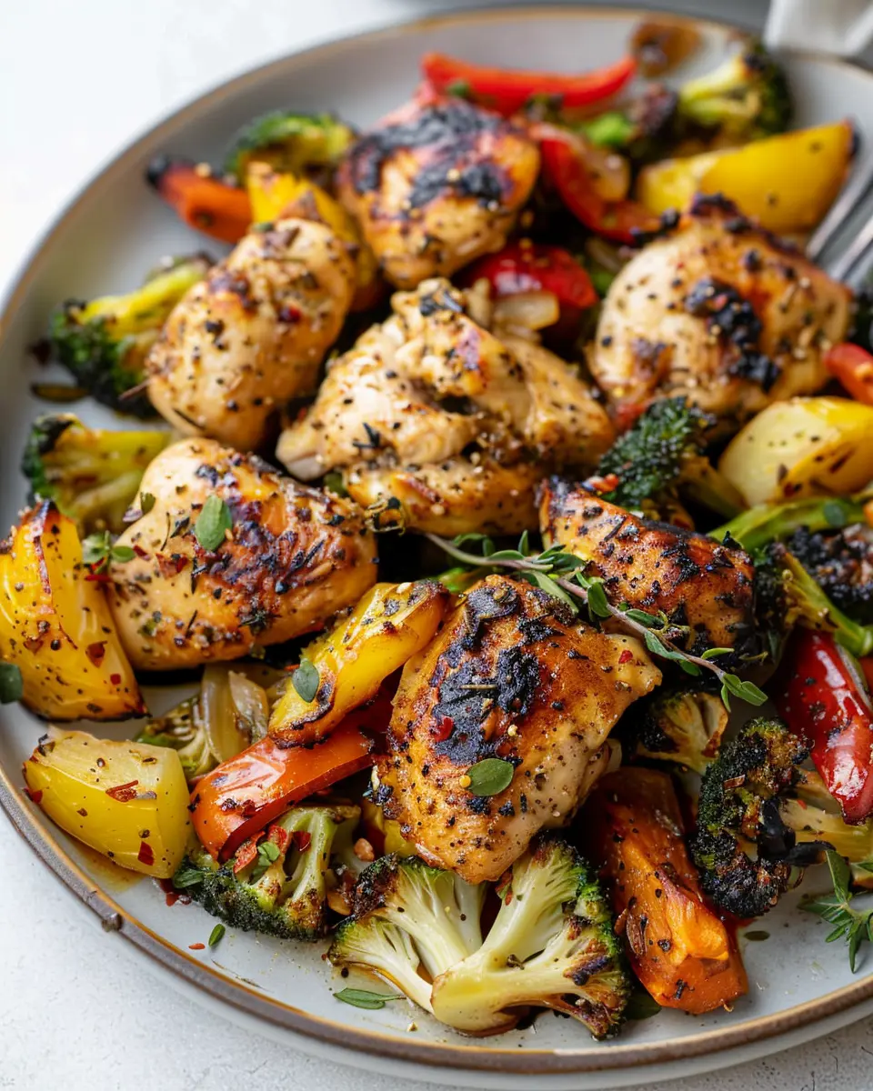 Healthy Air Fryer Chicken and Veggies – The Easy, Flavorful Meal