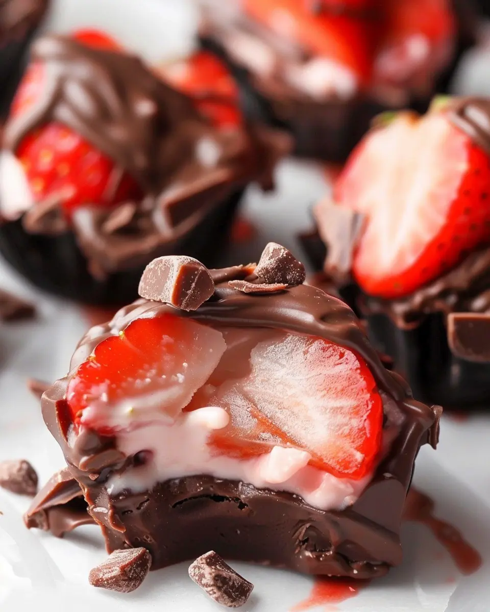 Chocolate Strawberry Yogurt Clusters: Indulgent Treats Made Easy