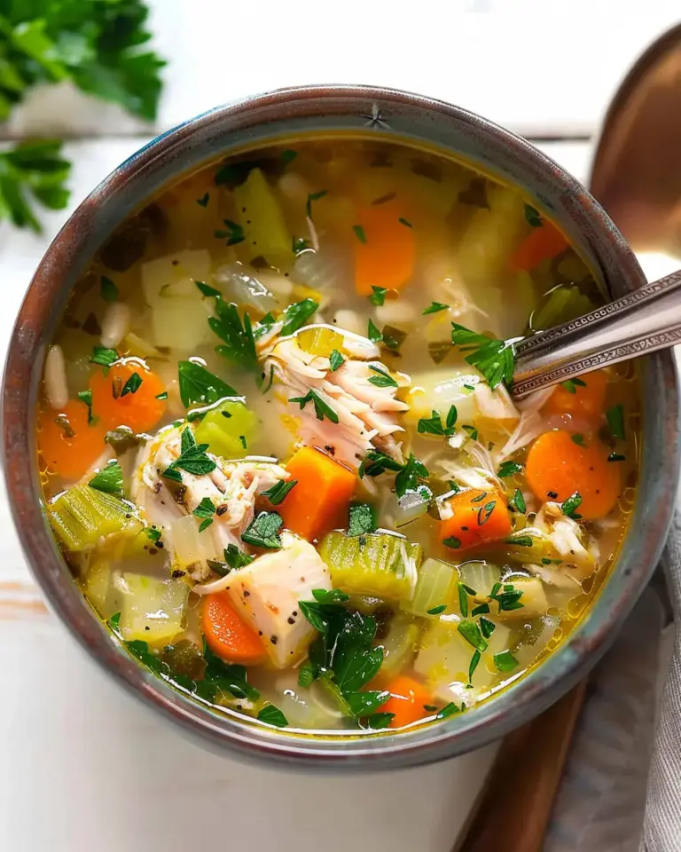 Hearty Turkey & Vegetable Soup