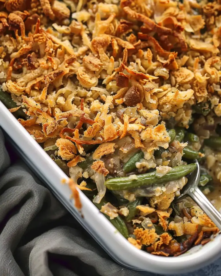 Grandma’s Easy Green Bean Casserole