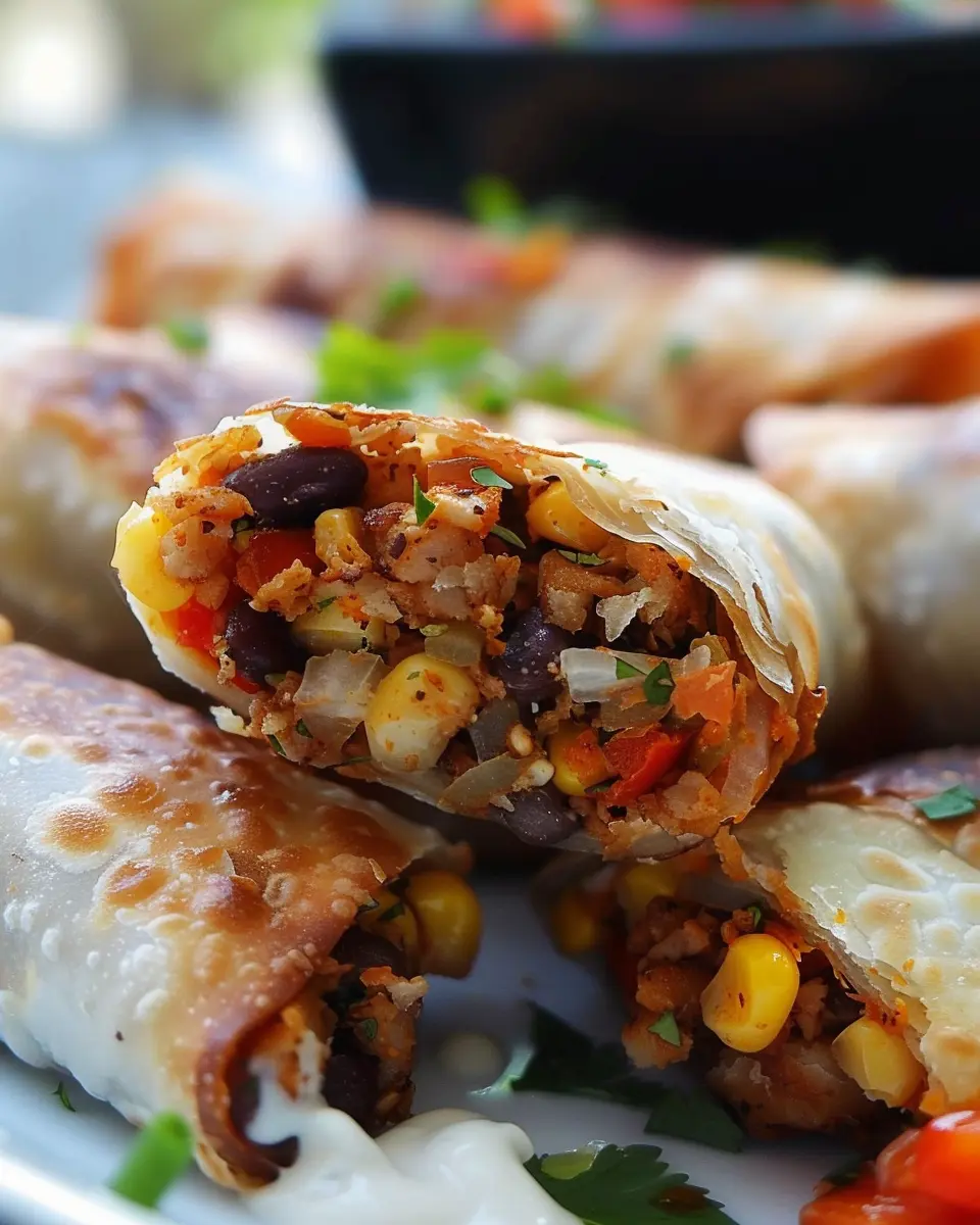 Southwestern Egg Rolls: Easy and Delicious Homemade Delight