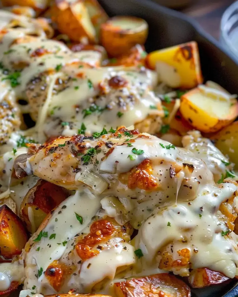 Garlic Parmesan Chicken and Potatoeser)