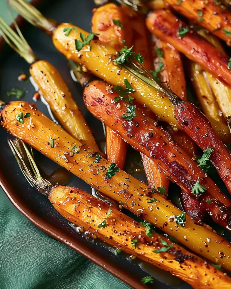 Maple-Dijon Roasted Carrots