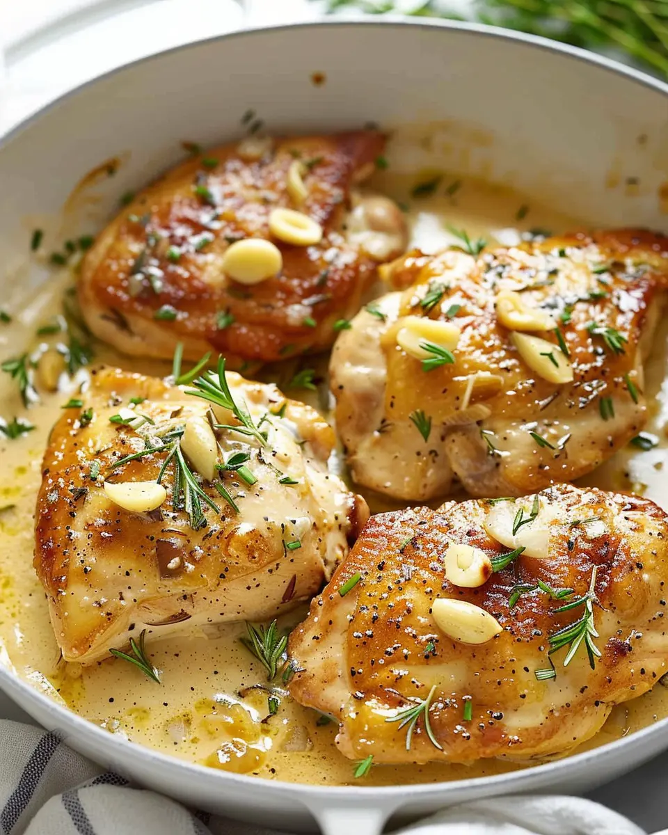 Creamy Garlic Chicken with Turkey Bacon: A Comforting Delight