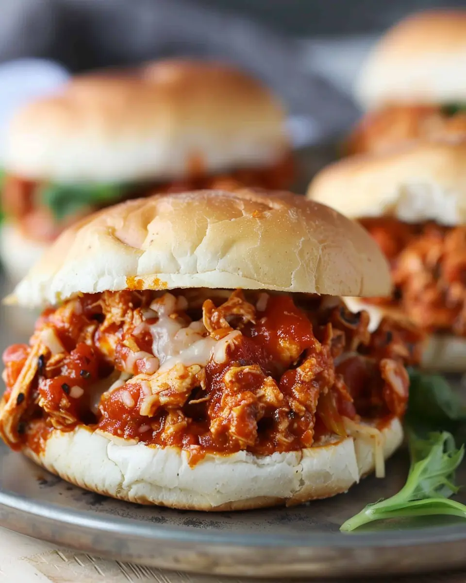 Chicken Parmesan Sloppy Joes: Easy, Indulgent Comfort Food