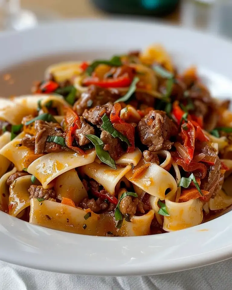 Italian Drunken Noodles