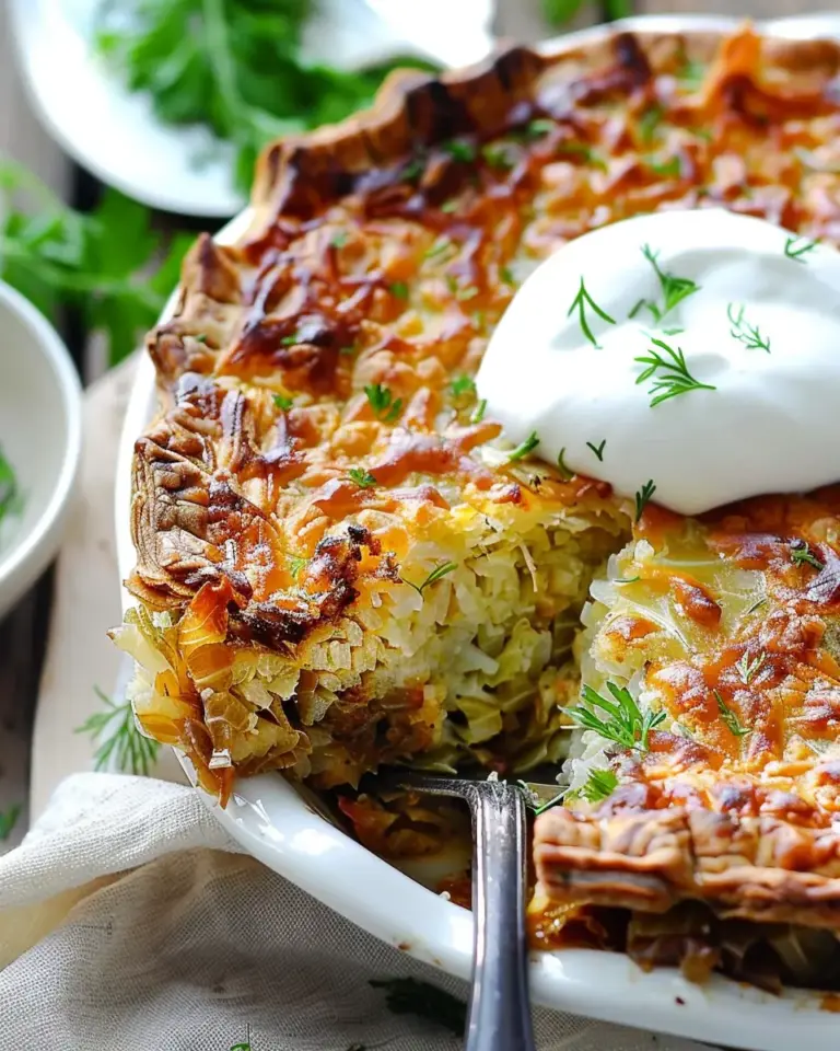 Cabbage Pie