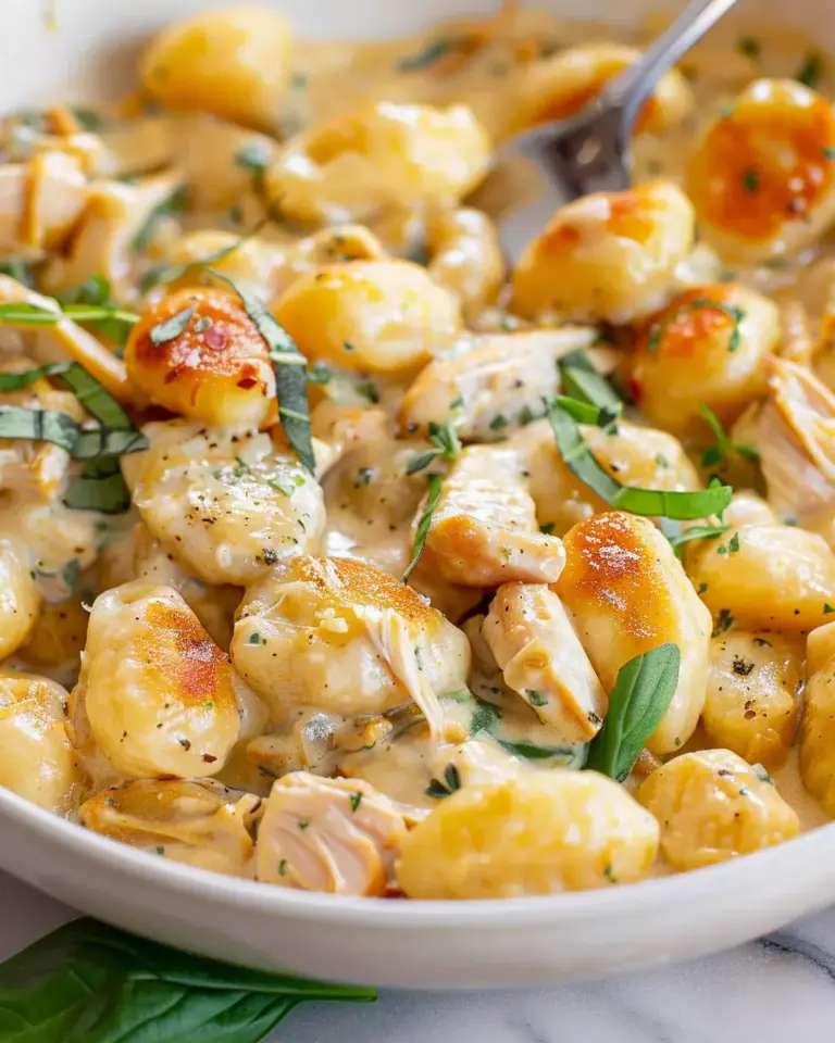 Creamy Chicken Gnocchi