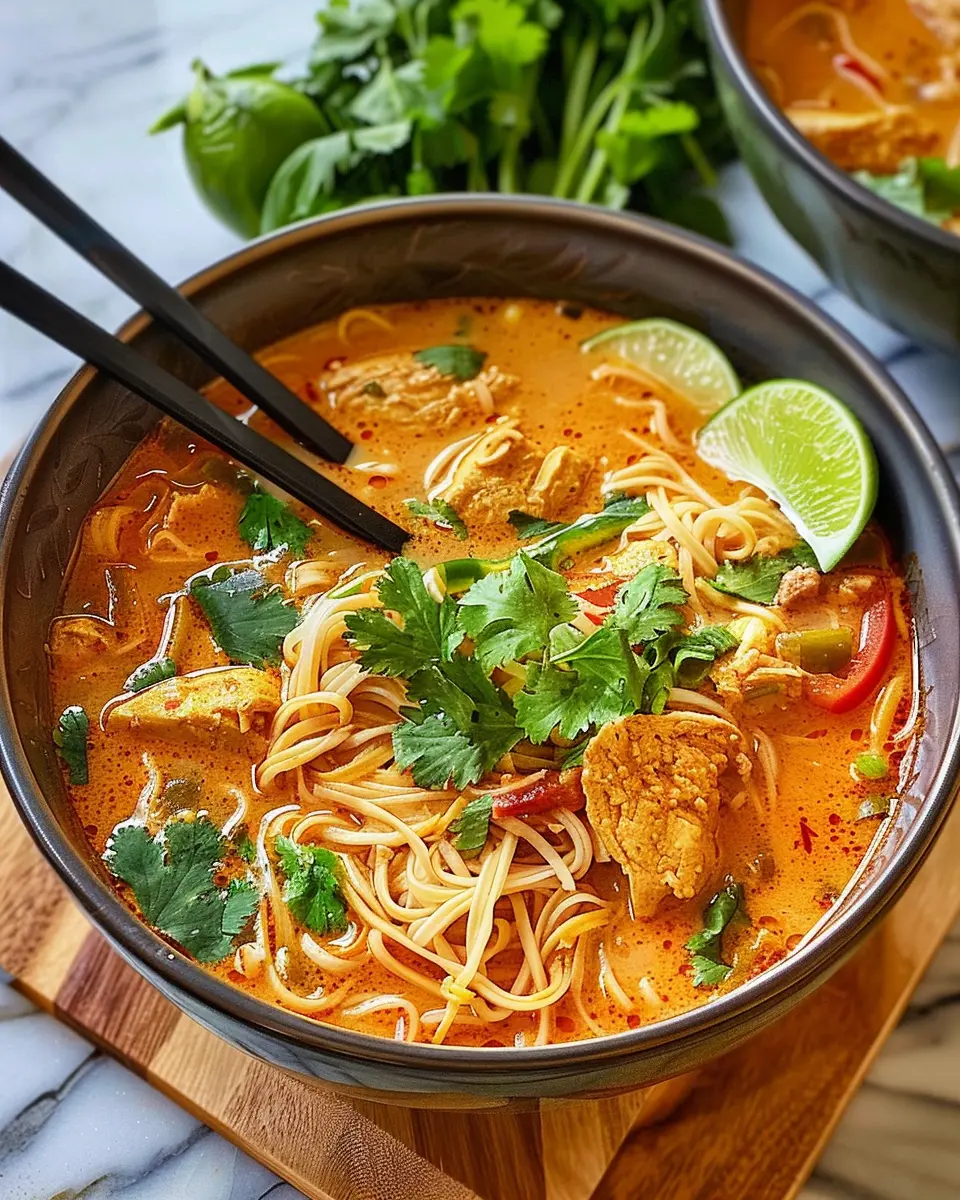 Thai Red Curry Noodle Soup: Easy Comfort Food for All Meals