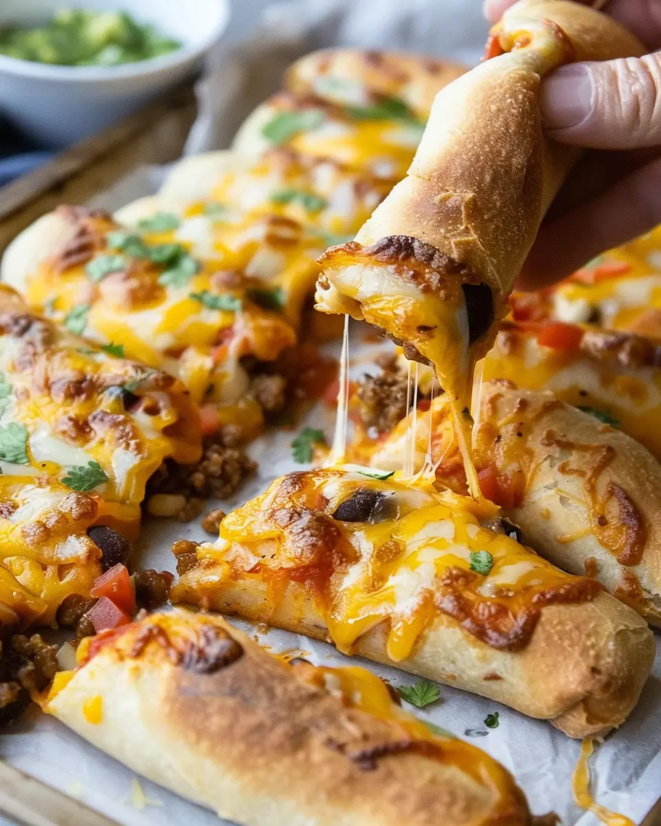 Cheesy Taco Sticks: Easy and Indulgent Comfort Food Delight