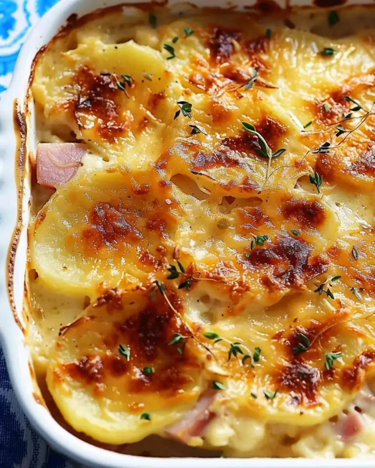 Scalloped Potatoes and Ham