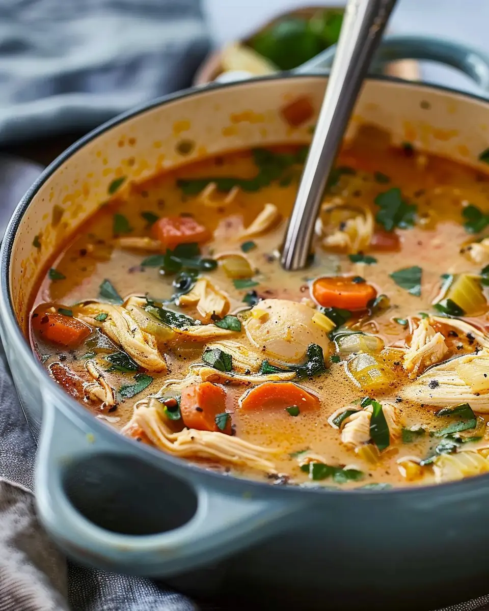 Marry Me Chicken Soup: A Bowlful of Pure Love with Turkey Bacon