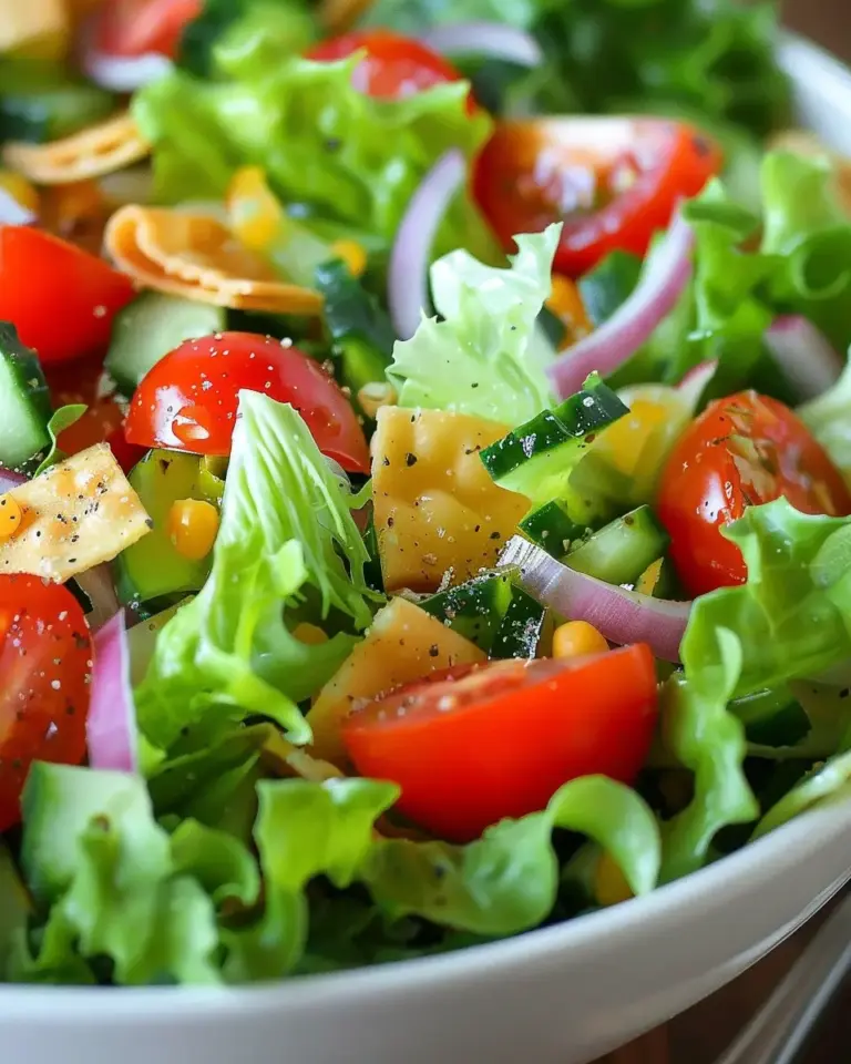 Classic House Salad – Quick and Easy