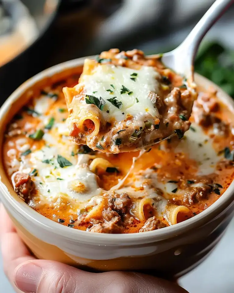 Instant Pot Lasagna Soup