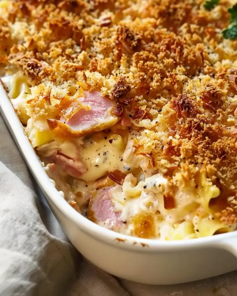 Chicken Cordon Bleu Casserole