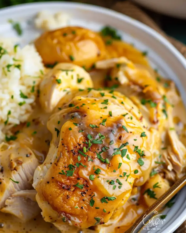 Crockpot Chicken and Gravy