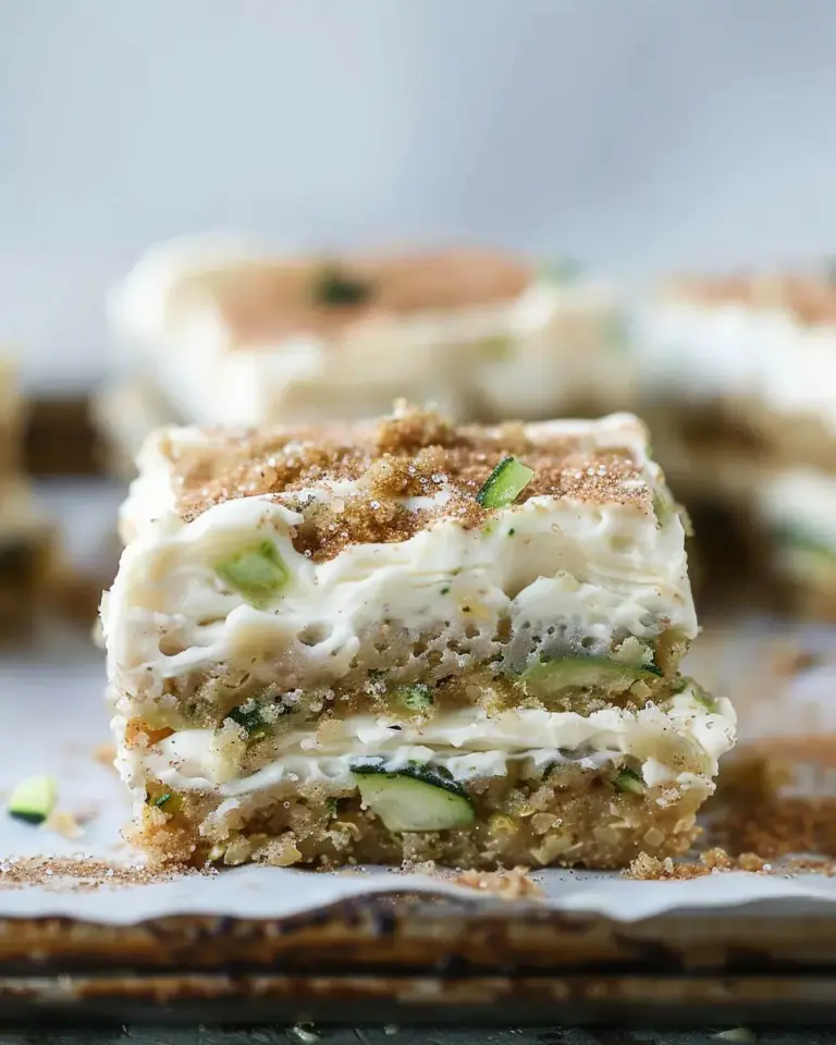 Frosted Zucchini Spice Bars