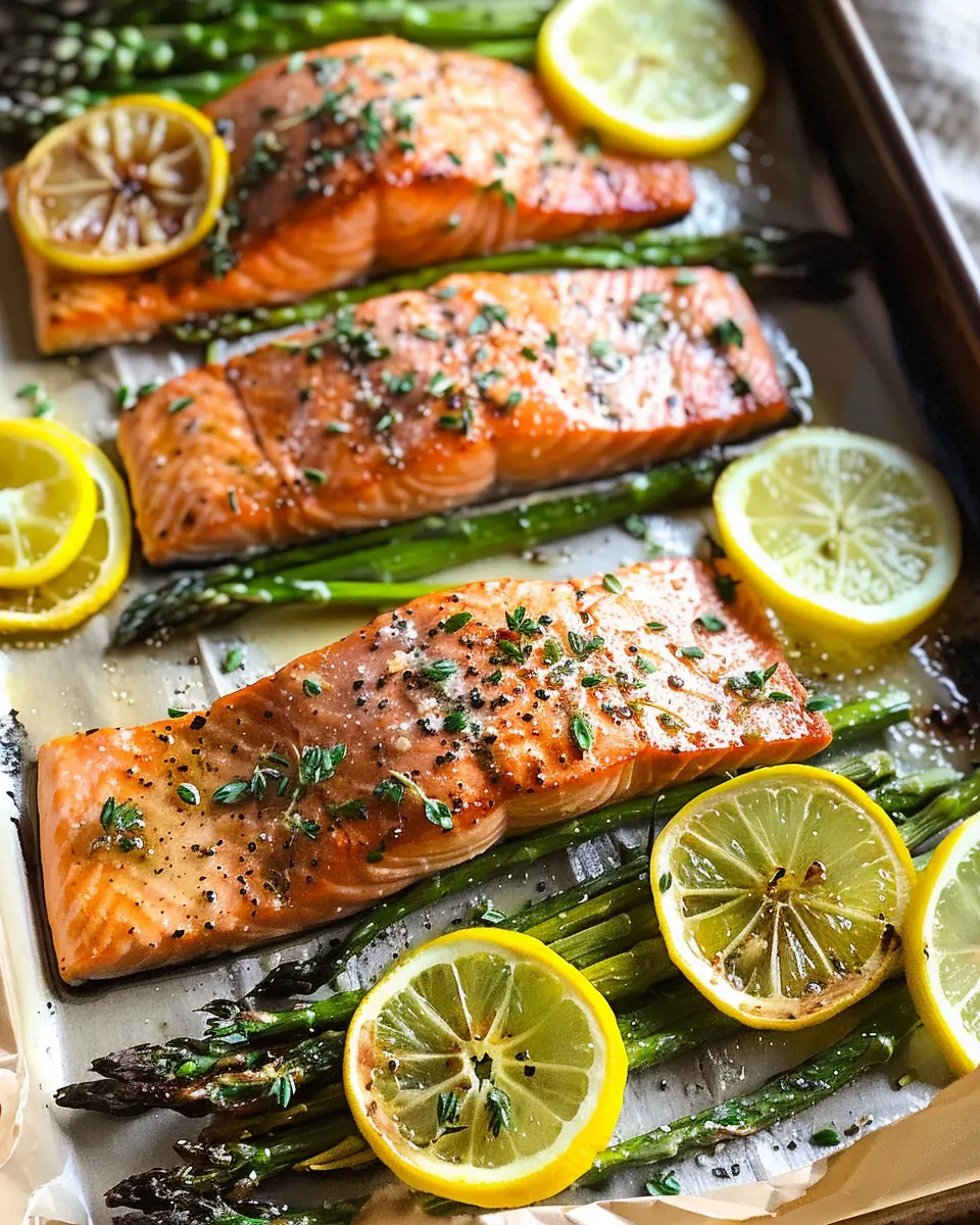 The Best Sheet‑Pan Lemon Garlic Butter Salmon