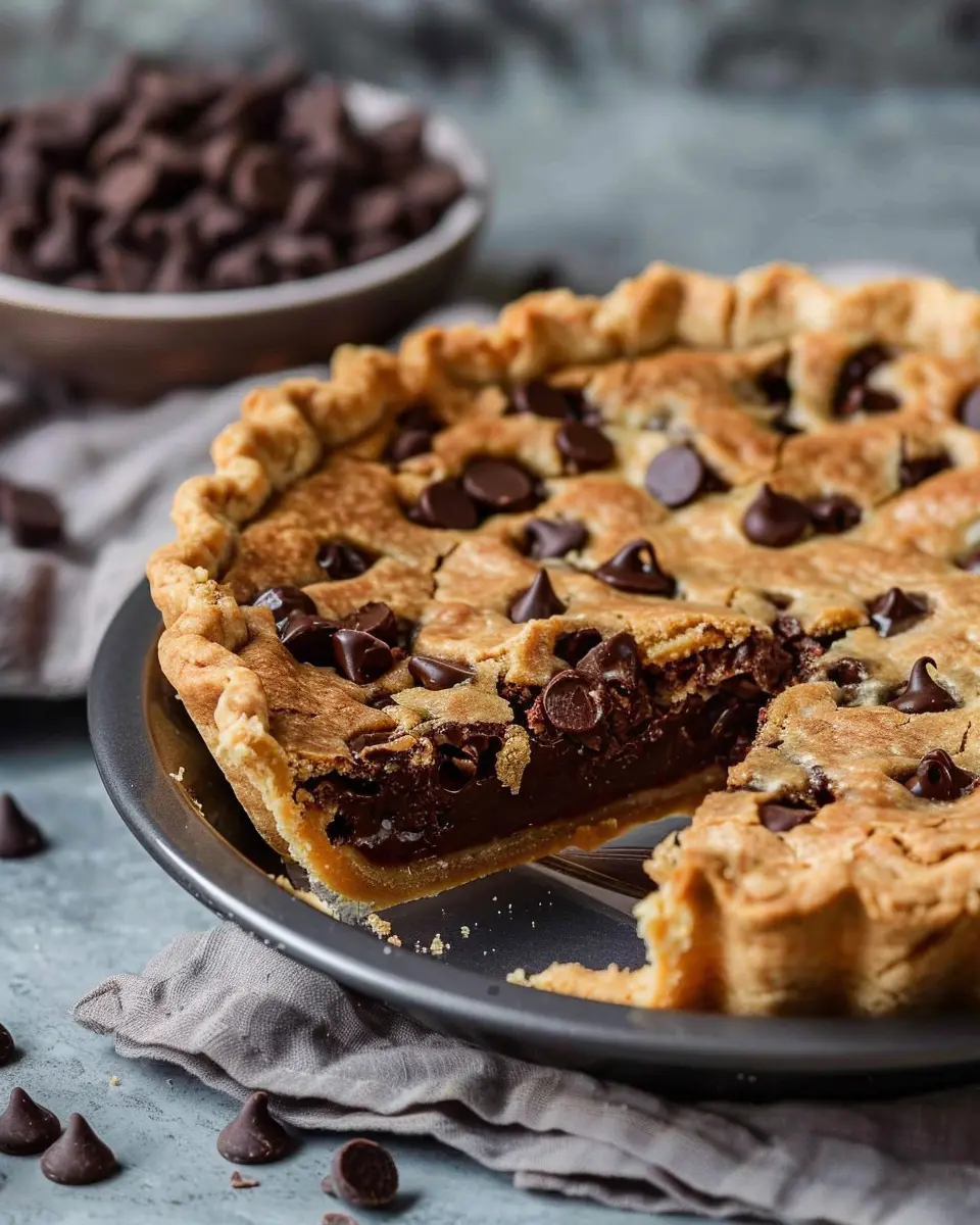Chocolate Chip Cookie Pie: The Indulgent Treat You’ll Love