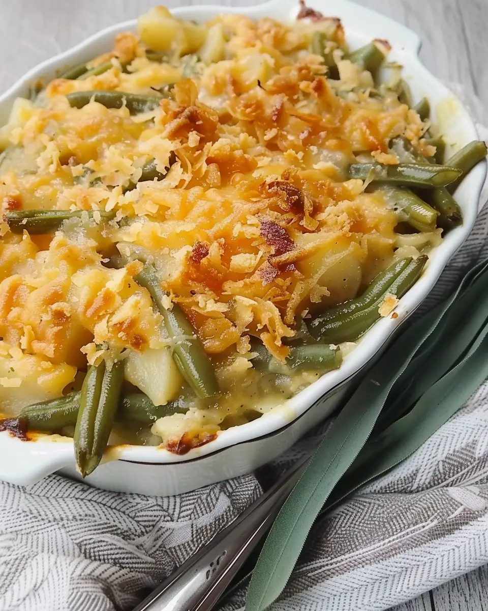 Green Bean and Potato Casserole: Easy Comfort Food Delight