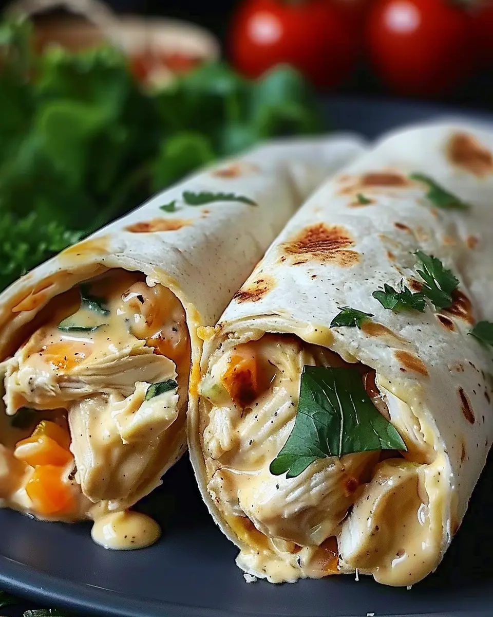 Quick Cheesy Chicken Wrap: Easy Comfort Food for Everyone